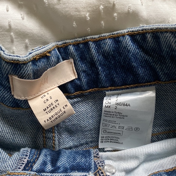 H&M Wide Leg High Rise Jeans - Picture 5 of 5